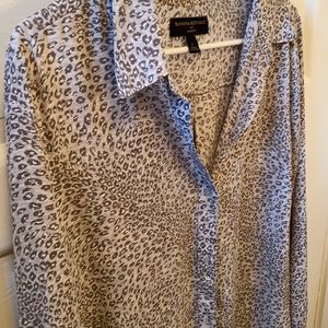 Banana Republic Leopard Blouse